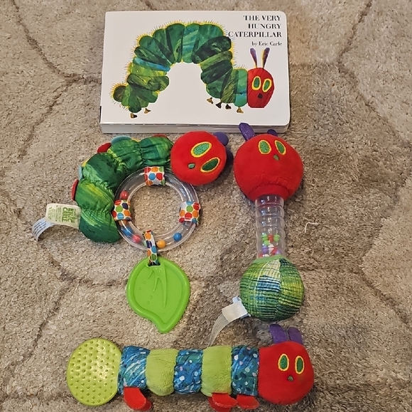 The Very Hungry Caterpillar Toy Set NWOT - Picture 1 of 5